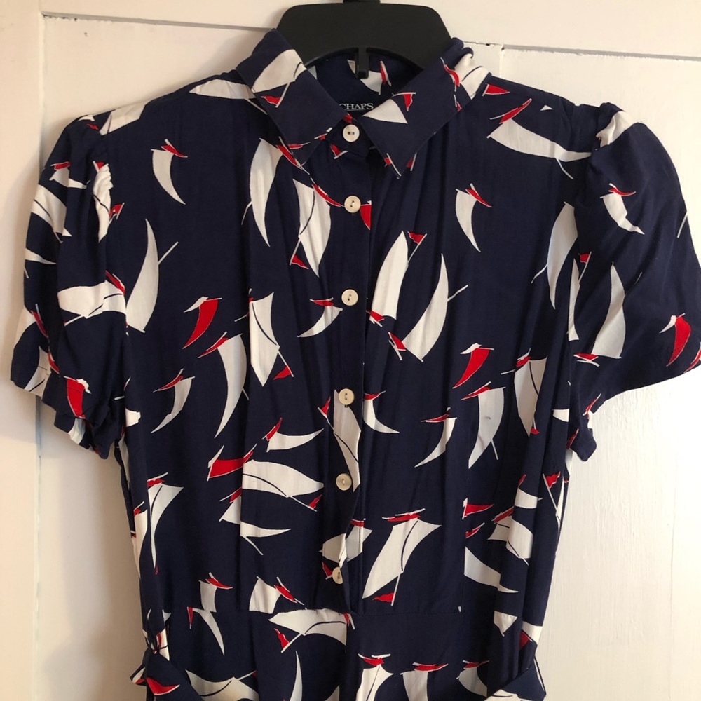 Chaps Sailboat Dress